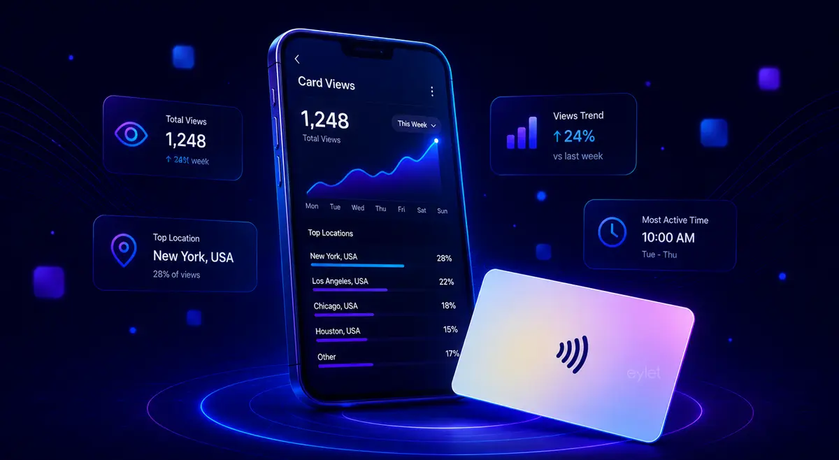 How to Track NFC Business Card Views and Analytics