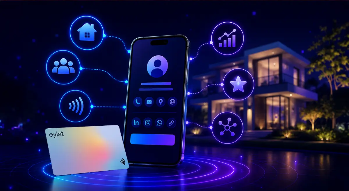 NFC Business Cards for Real Estate Agents: Open Houses, CRM, and Building Your Brand