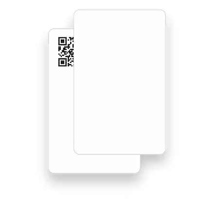 Blank portrait Canva template