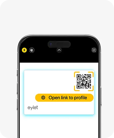 QR code sharing.