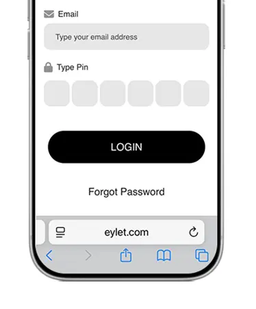Secure login system.