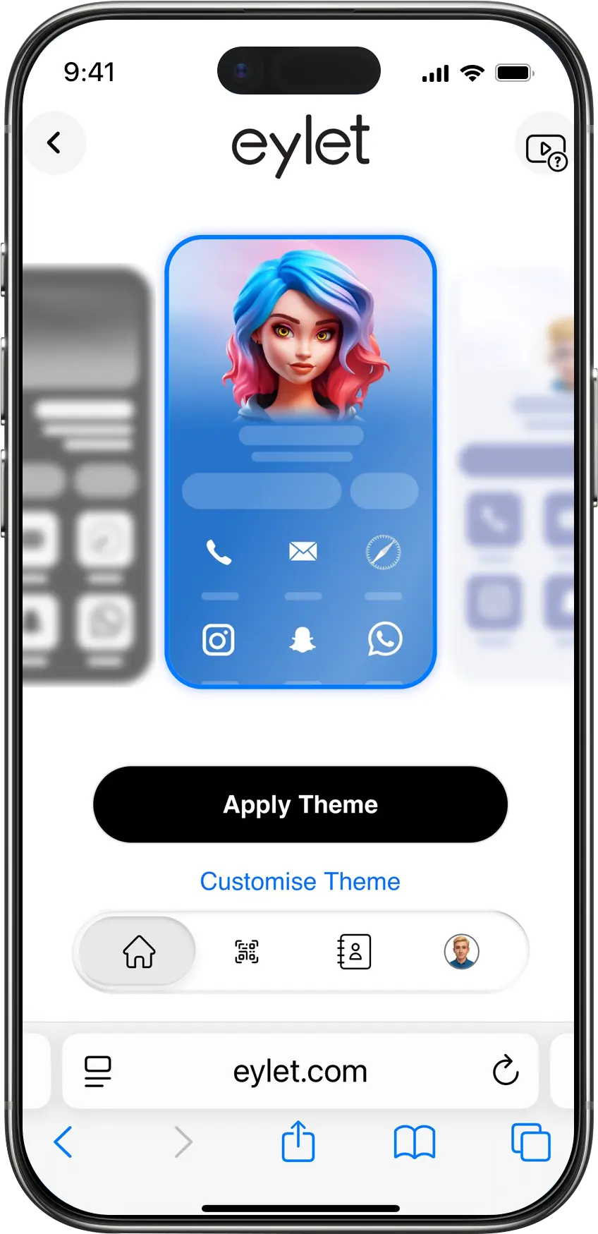 eylet app insights screen